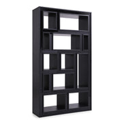 Suffolk - Contemporary Black Ash Bookcase - image 5