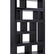 Suffolk - Contemporary Black Ash Bookcase