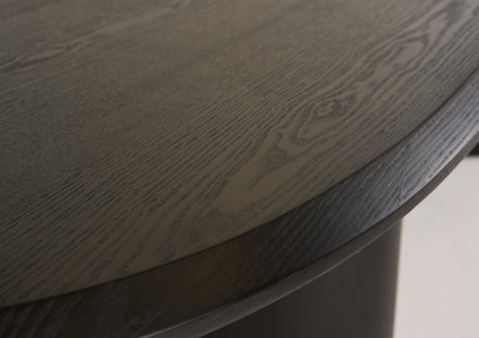 Summit - Modern 118" Black Ash Dining Table - image 5