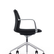 Sundar - Modern Black Mid Back Conference Office Chair - image 2