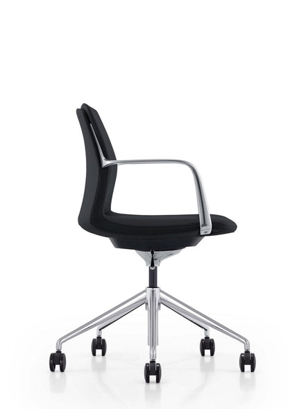 Sundar - Modern Black Mid Back Conference Office Chair - image 2