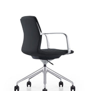 Sundar - Modern Black Mid Back Conference Office Chair - image 3
