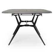 Suzie - Modern Ceramic + Black Ash Extendable Dining Table - image 5