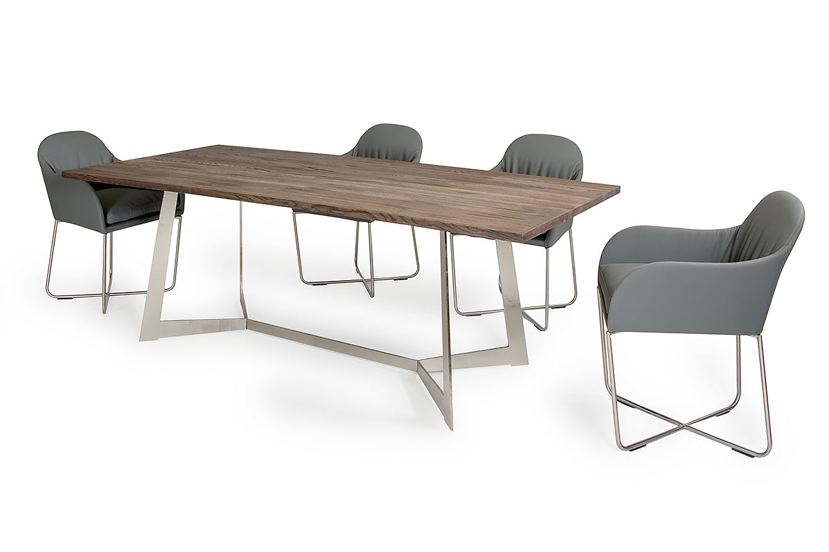 Sweeny Modern Grey Dining Chair - image 2