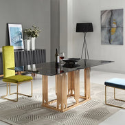 Token Modern Black & Rosegold Buffet