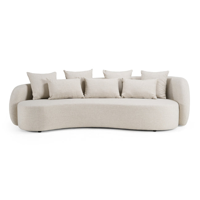 Tabarca - Outdoor Beige Fabric 4 Seat Sofa