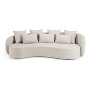 Tabarca - Outdoor Beige Fabric 4 Seat Sofa - image 2
