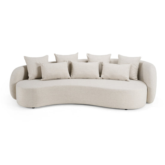 Tabarca - Outdoor Beige Fabric 4 Seat Sofa - image 2