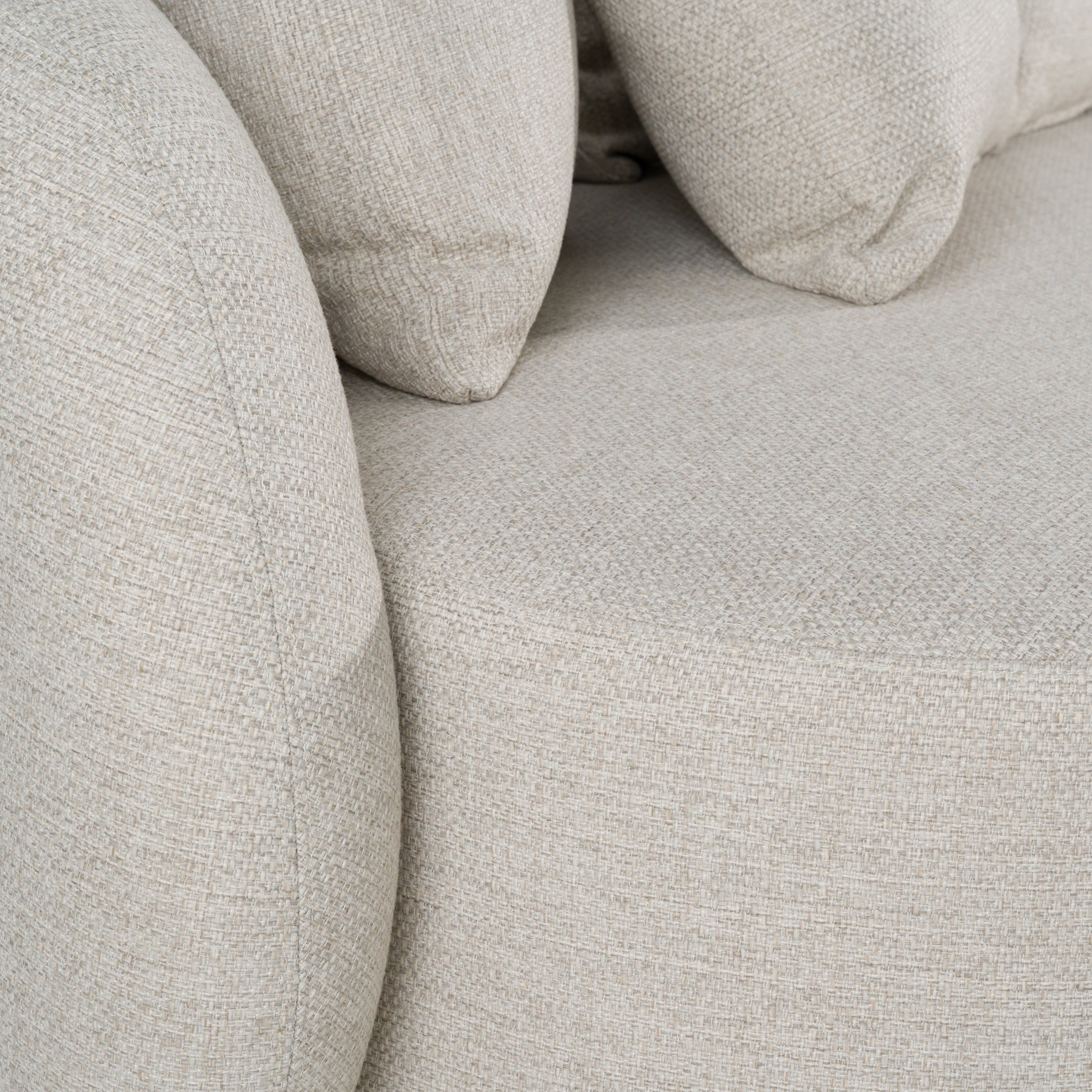 Tabarca - Outdoor Beige Fabric 4 Seat Sofa - image 5