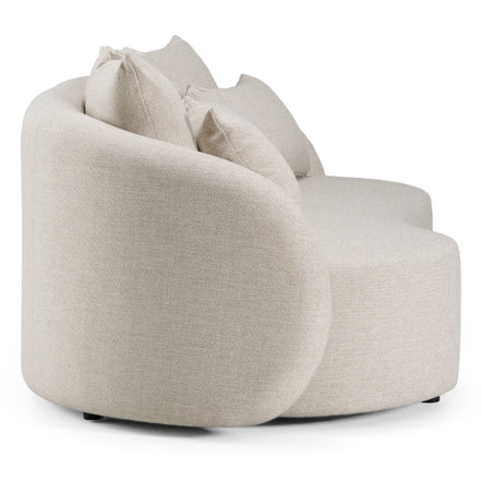 Tabarca - Outdoor Beige Fabric 3 Seat Sofa - image 5