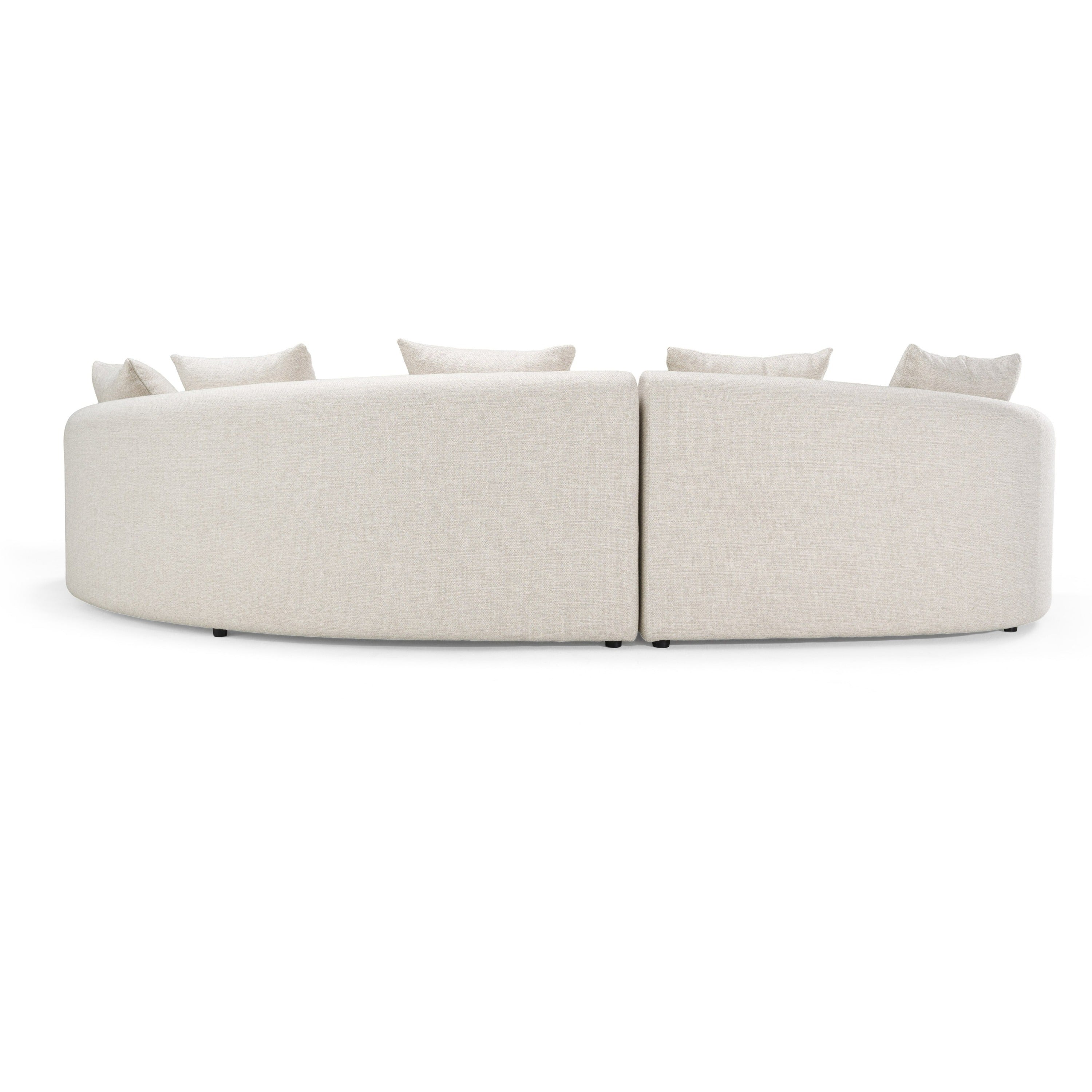 Tabarca - Outdoor Beige Fabric Sectional Sofa - image 3