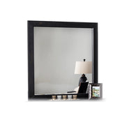 Tabitha Modern Dark Brown Recycled Pine Mirror - image 2