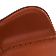 Tayla - Modern Cognac Eco-Leather Dining Chair - image 3