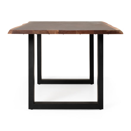 Taylor Modern 79" Live Edge Wood Dining Table - image 3