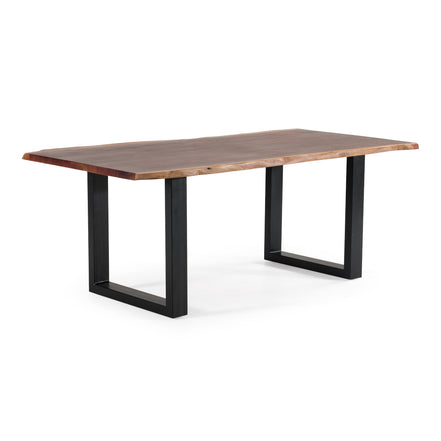 Taylor Modern 79" Live Edge Wood Dining Table - image 5