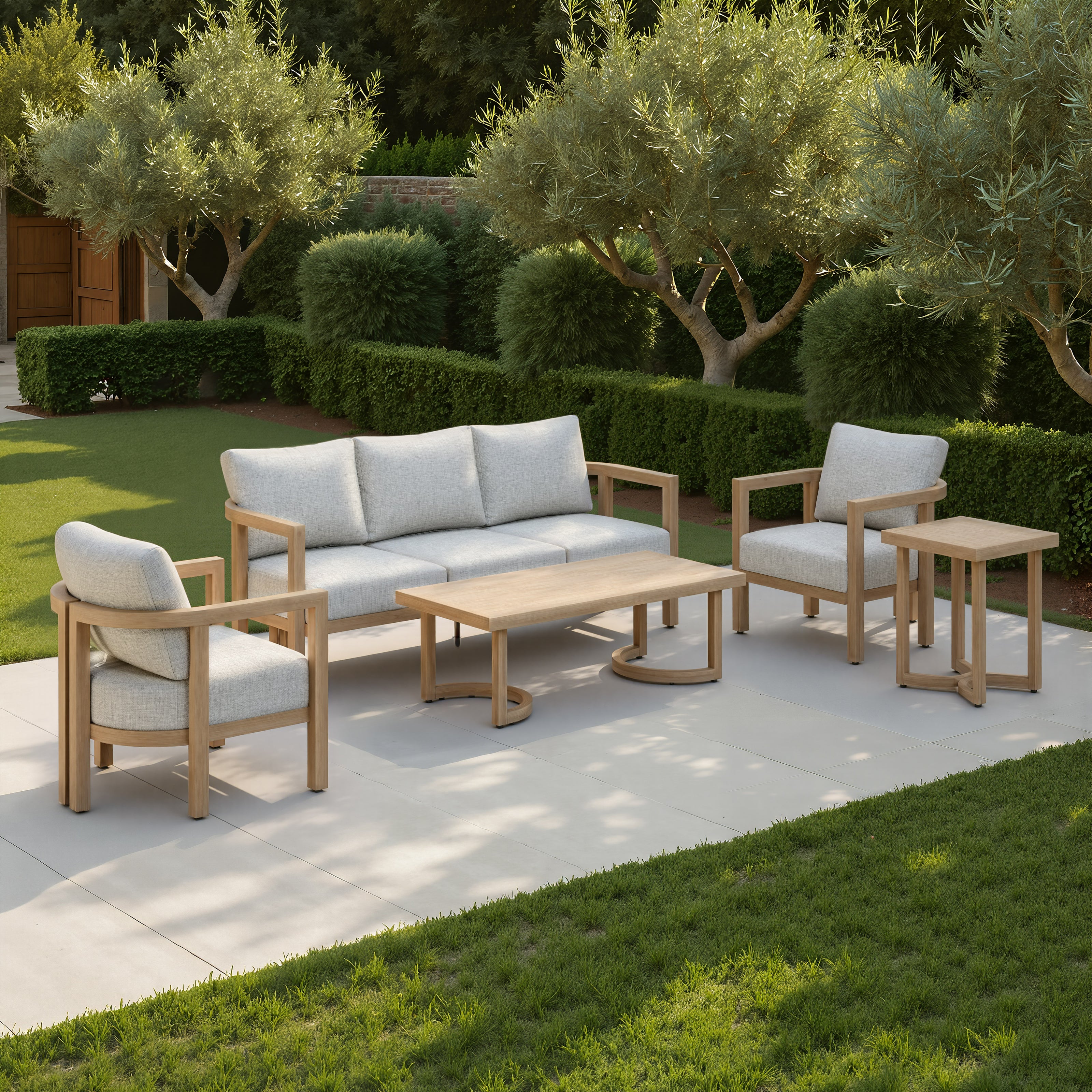 Leto Coffee Table Brown