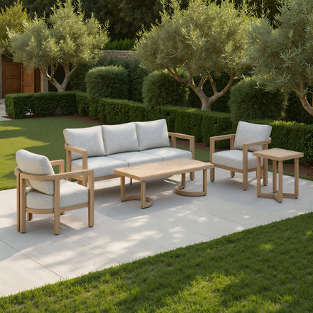 Leto Coffee Table Brown