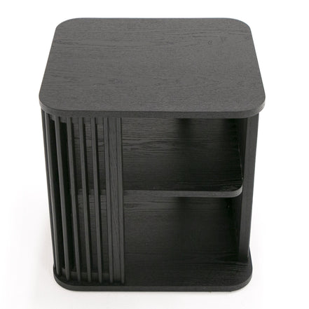 Thayne - Modern Mid Century Black Ash End Table - image 3