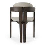 Thorne Light Grey and Dark Grey Arm Dining Chair - image 4