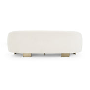 Thrive - Modern Beige Fabric + Antique Brass Sofa - image 3