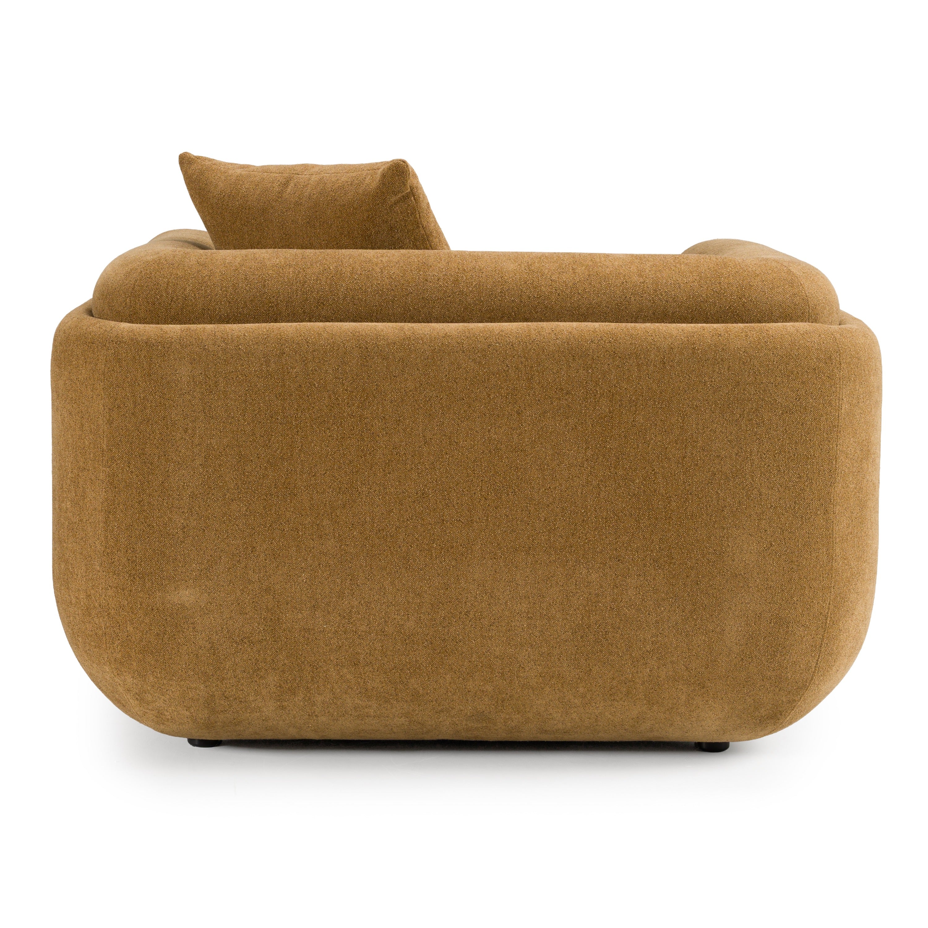 Tiene - Modern Orange Fabric Chair - image 4