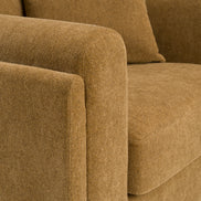 Tiene - Modern Orange Fabric Chair - image 5