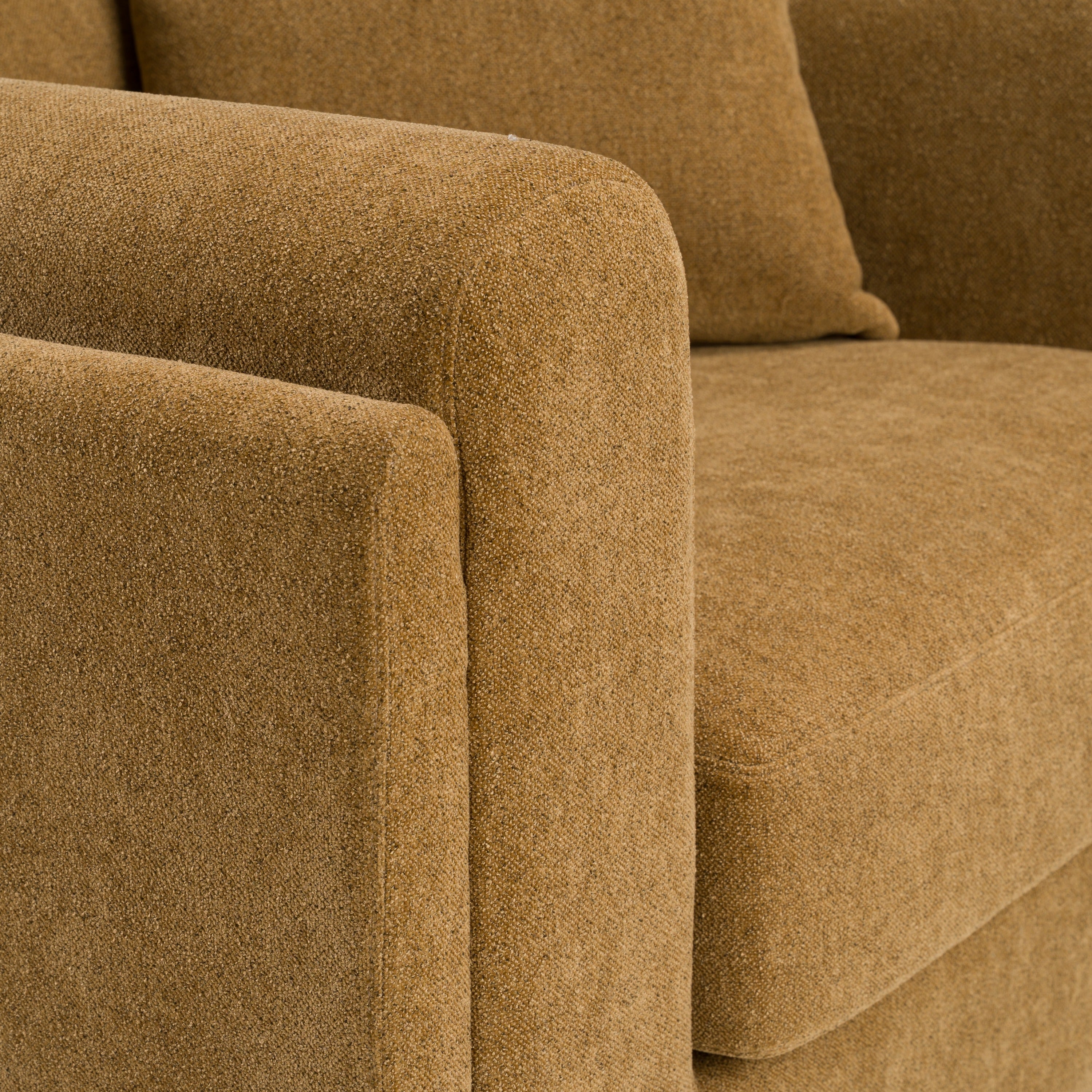 Tiene - Modern Orange Fabric Chair - image 5