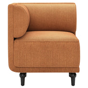Malben Corner Chair Brown