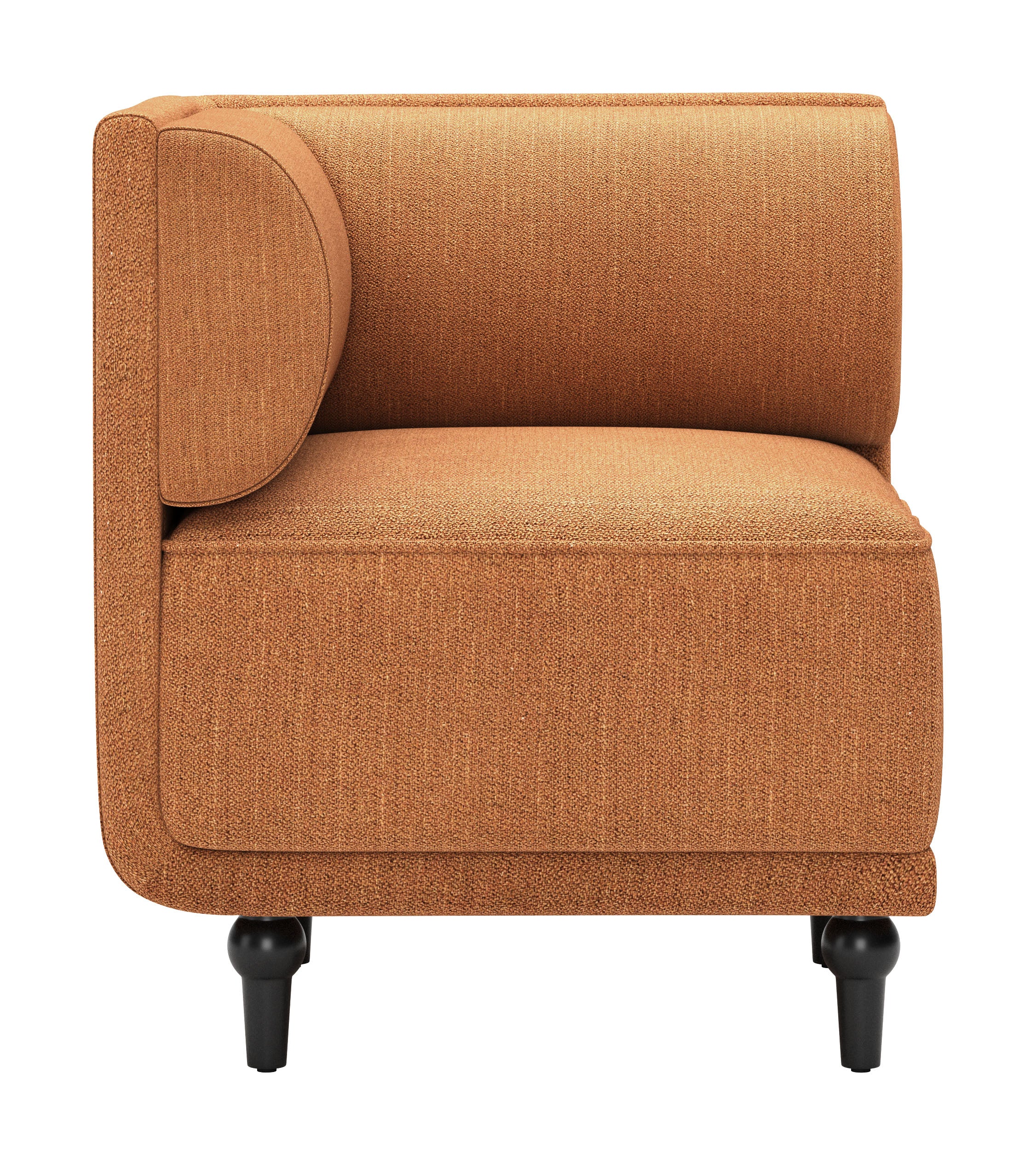Malben Corner Chair Brown