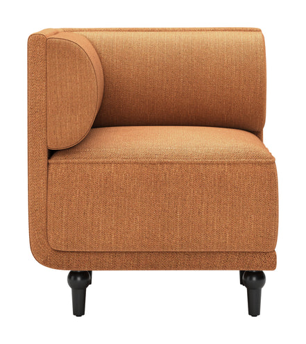 Malben Corner Chair Brown