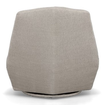 Tomlin - Contemporary Grey Woven Fabric Accent Chair - image 3