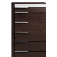 Torino Modern Brown Oak & Grey Chest - image 5
