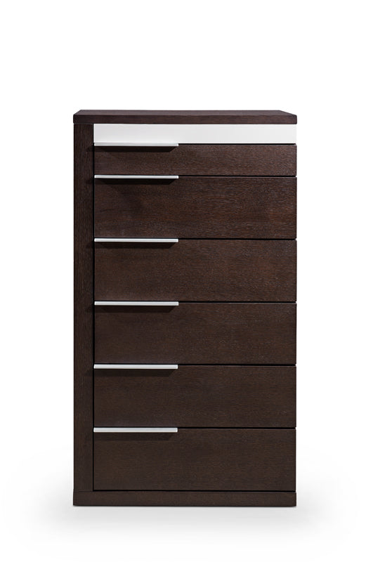 Torino Modern Brown Oak & Grey Chest - image 5