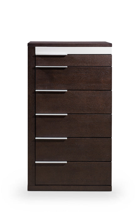 Torino Modern Brown Oak & Grey Chest - image 5
