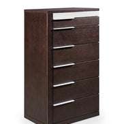 Torino Modern Brown Oak & Grey Chest - image 3