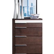 Torino Modern Brown Oak & Grey Chest - image 2