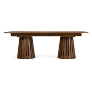 Truman - Mid-Century Modern Walnut Extendable Dining Table - image 2