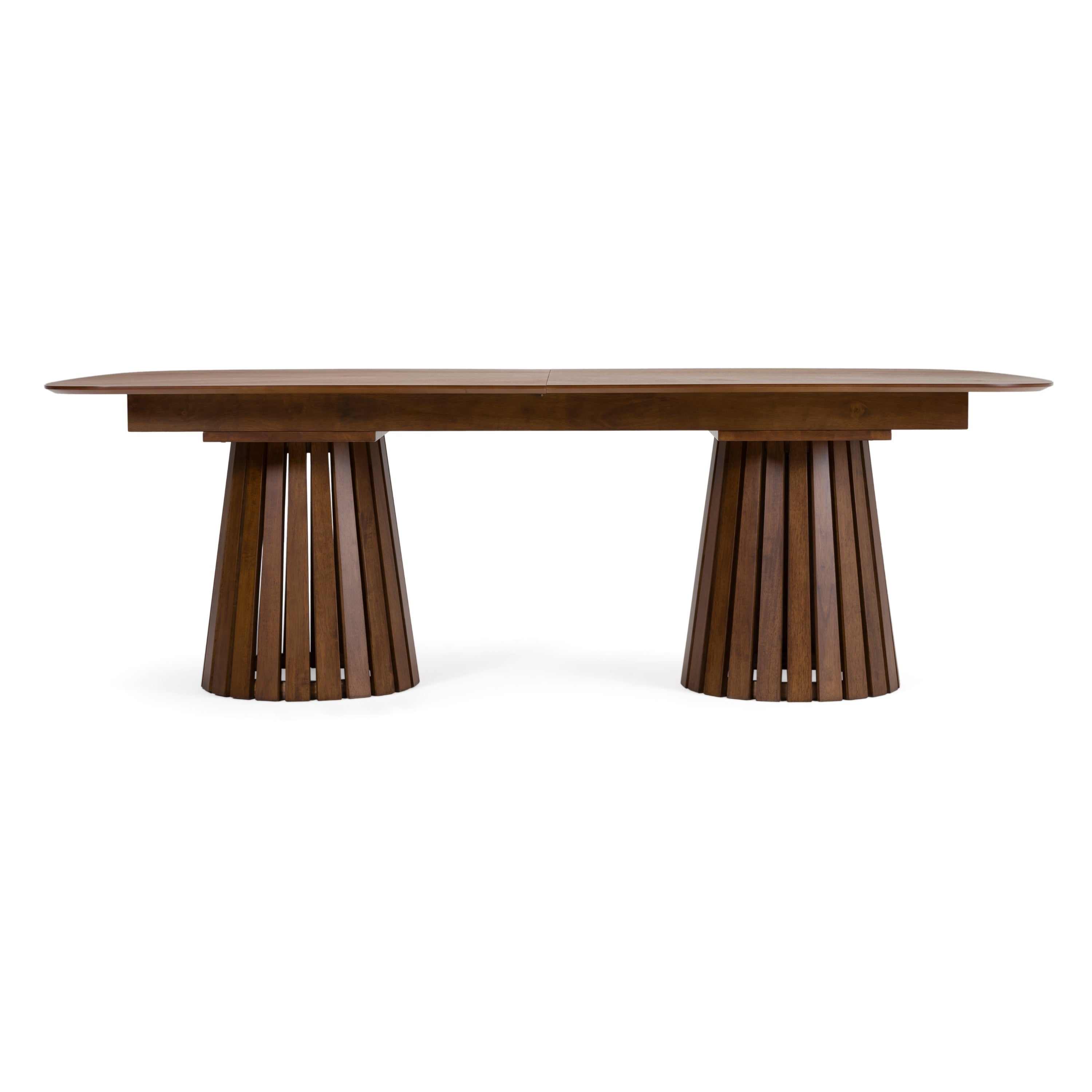 Truman - Mid-Century Modern Walnut Extendable Dining Table - image 2