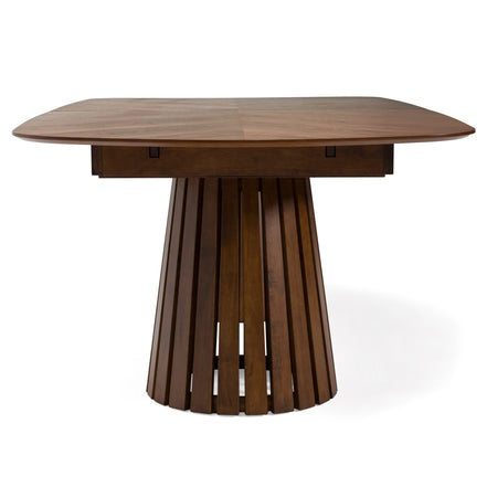 Truman - Mid-Century Modern Walnut Extendable Dining Table - image 5