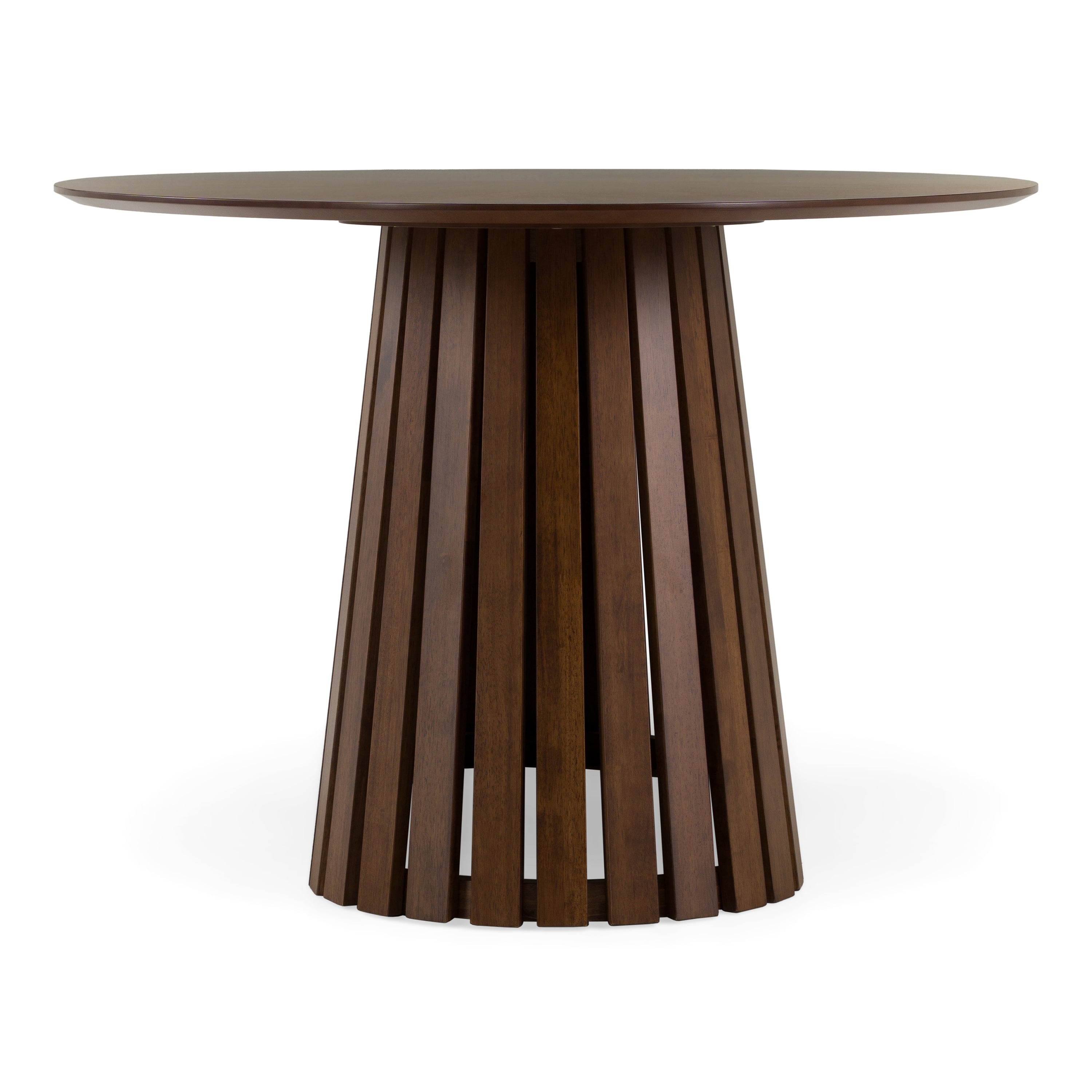 Truman - Mid-Century Modern Walnut Oval Dining Table - image 2