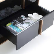 Cartier Modern Black & Rosegold TV Stand - image 2