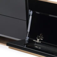 Cartier Modern Black & Rosegold TV Stand - image 5