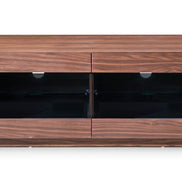 Frost Modern Small Walnut TV Stand
