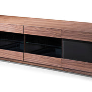 Frost Modern Small Walnut TV Stand - image 2