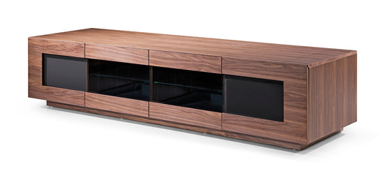 Frost Modern Small Walnut TV Stand - image 2