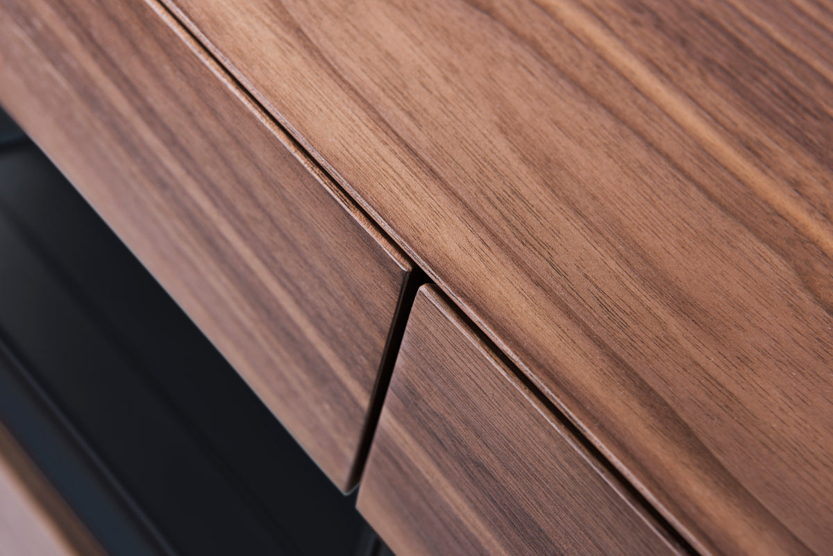 Frost Modern Small Walnut TV Stand - image 3