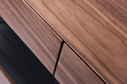 Frost Modern Small Walnut TV Stand - image 3