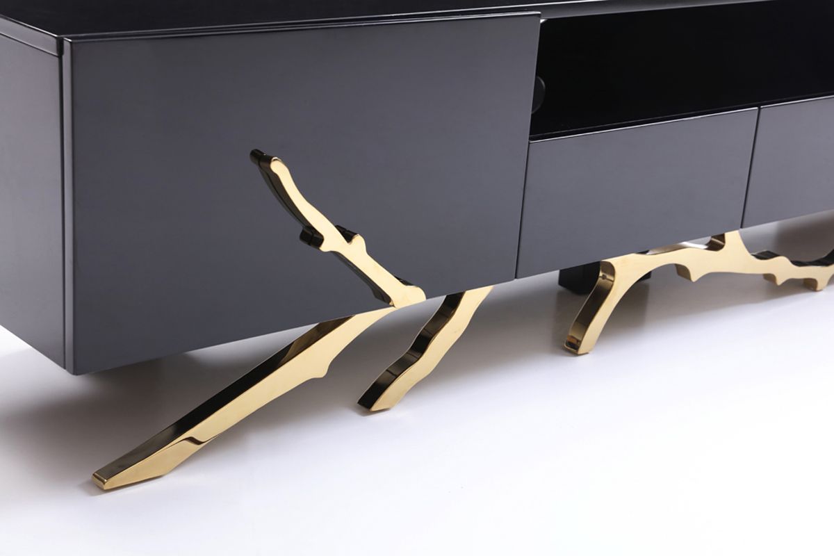 Legend Modern Black & Champagne Gold 87