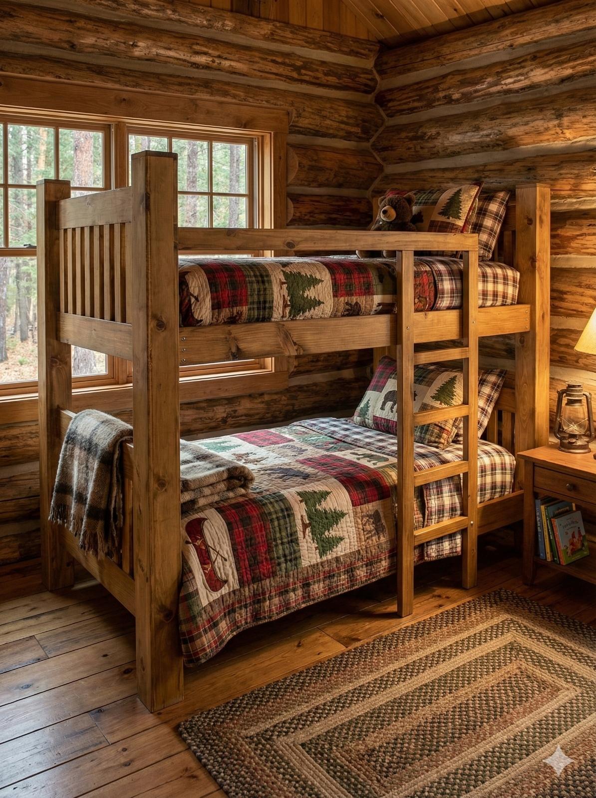 Bunk Bed Nogal T/T