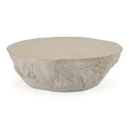 Tyrel - Modern Beige Fiberform Coffee Table